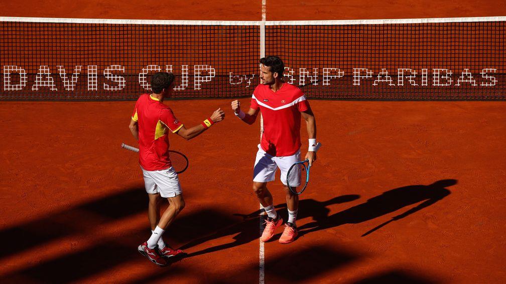 Spain are in with a shout of reaching the Davis Cup final