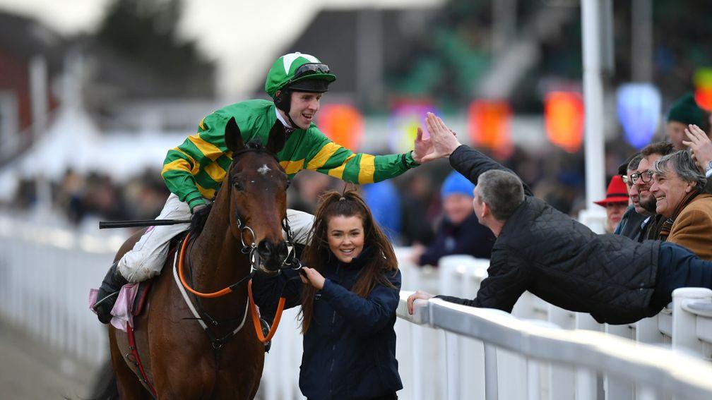 Aramax: the Boodles Juvenile Hurdle winner will line up for the Cashel Beginners Chase
