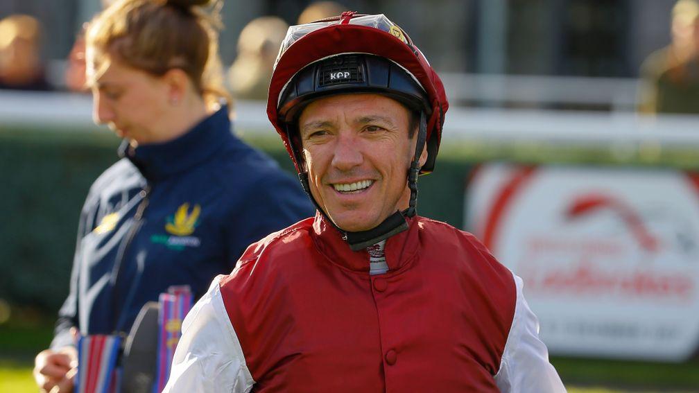Frankie Dettori: now rides Melbourne Cup favourite Almandin after busy Breeders' Cup at Del Mar