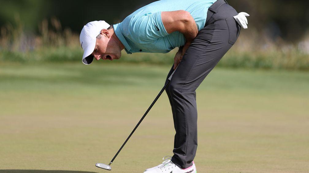 Rory McIlroy came agonisingly close to ending his long Majors drought
