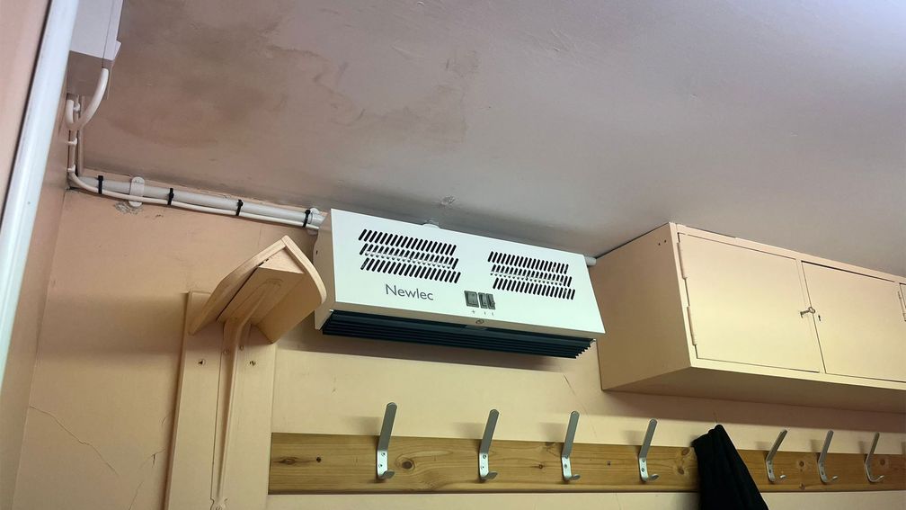 Kelso has damp, mouldy walls in the female area