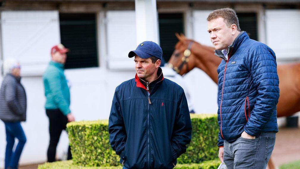 Reinaldo Souza (left) enjoyed an excellent return on the three lots he consigned at Osarus