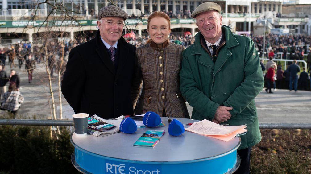 Ted Walsh (left): at the heart of RTE Racing's coverage