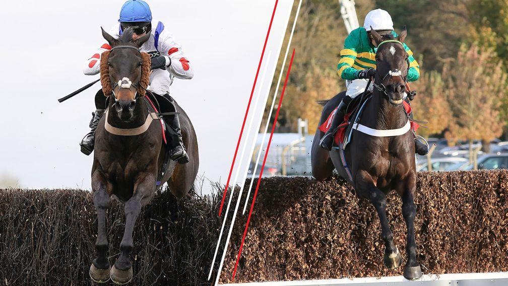 Clan Des Obeaux (left) and Chantry House: two leading fancies in the 2021  King George