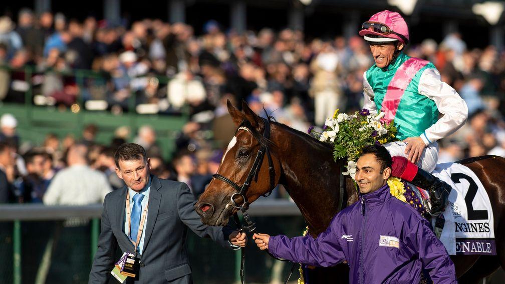 Enable won the Breeders' Cup Turf at Churchill Downs last year, one of 11 tracks the superstar mare has won at