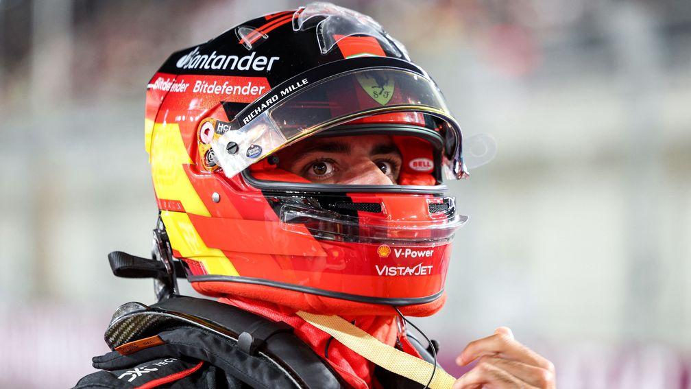 Ferrari's Carlos Sainz finished sixth in the Qatar sprint race