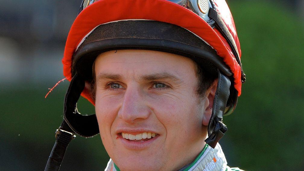 Jamie Moore: will be driving a new Lexus this weekend if he lands the Jump Jockeys' Derby