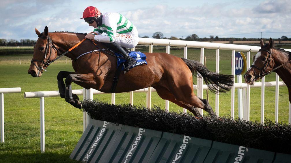 Queens Brook: was an emphatic winner of the 2m4f hurdle at Fairyhouse
