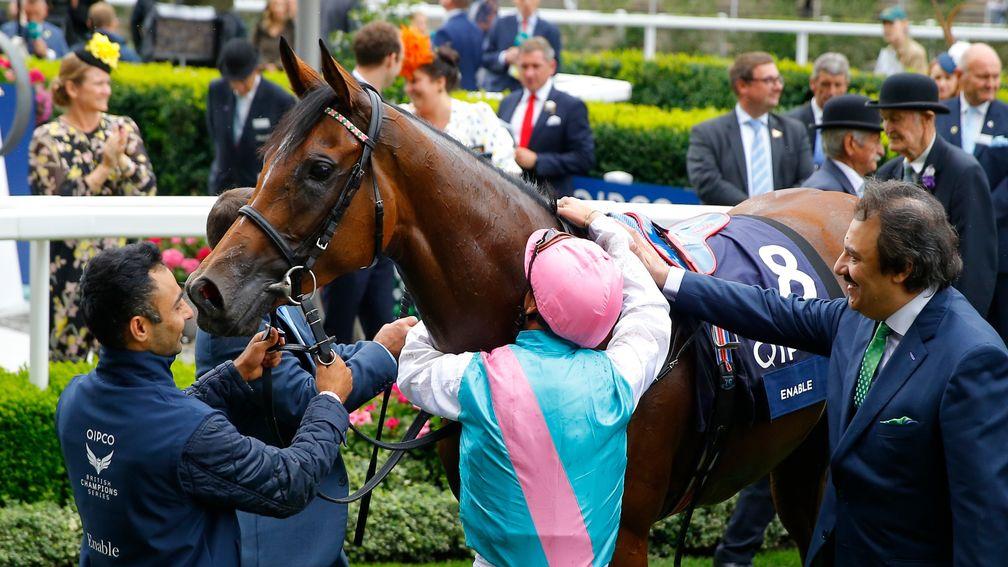 Enable: nominated for the Cartier Horse of the Year award