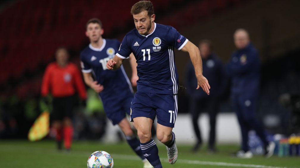 Scotland's Ryan Fraser can notch against Cypriots