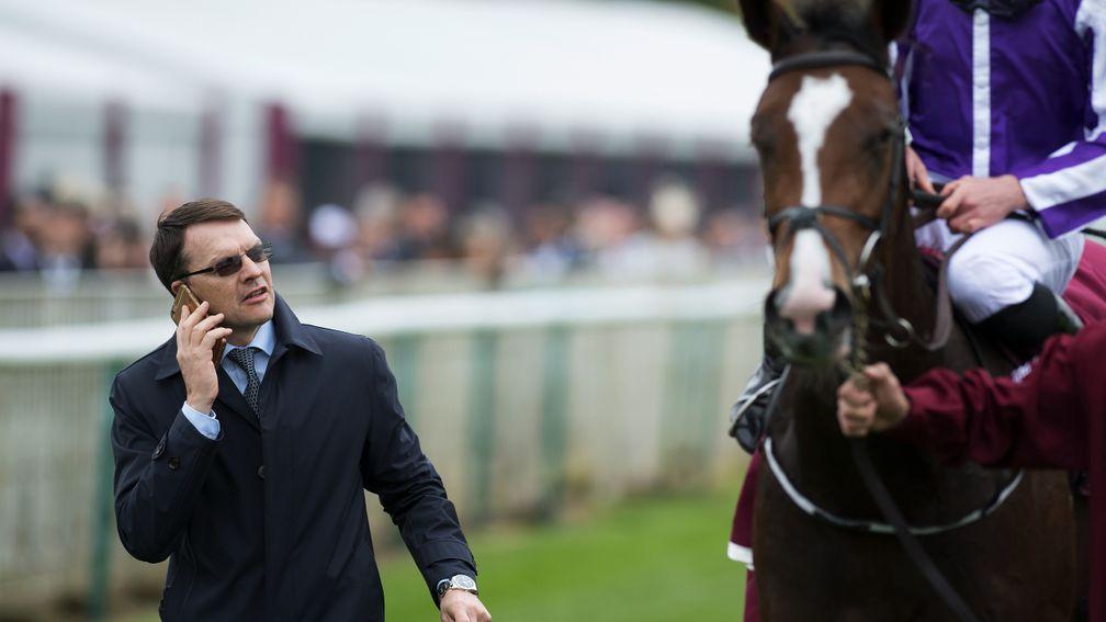 Happily: heads O'Brien's squad in the 1,000 Guineas
