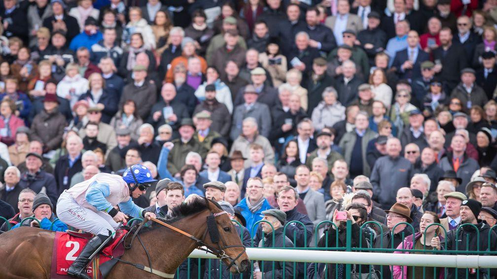 'We're very fortunate we get a large contingent of UK racegoers to the festival every year'