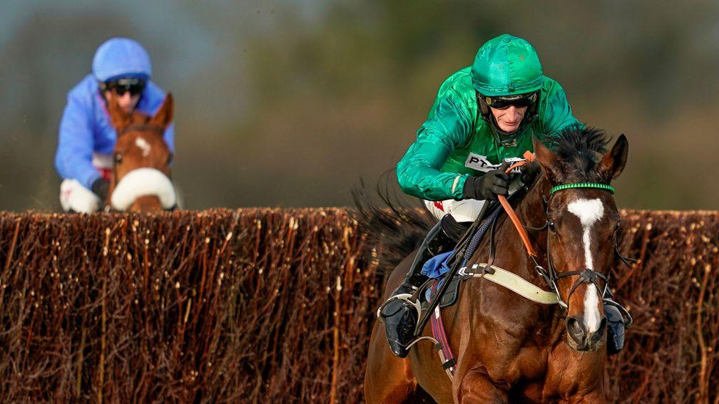 Messire Des Obeaux: two from two over fences and bids to uphold the fine record of his connections in the Scilly Isles Novices' Chase