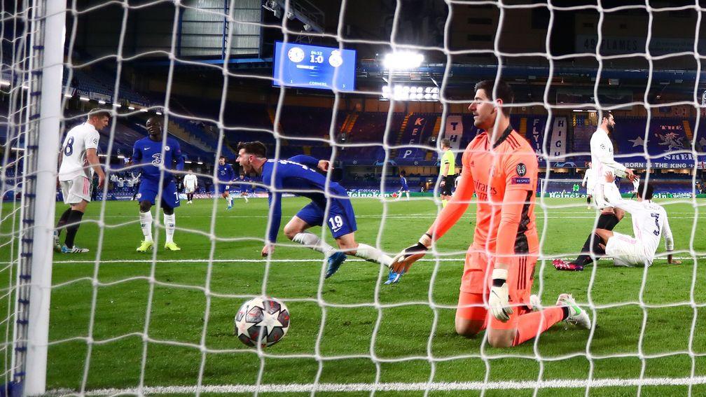 Mason Mount's goal made certain of Chelsea's progress to the Champions League final