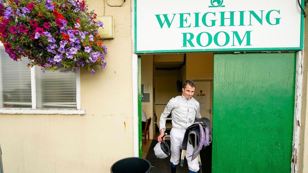 William Buick at Yarmouth Racecourse  (Photo by Alan Crowhurst/Getty Images)
