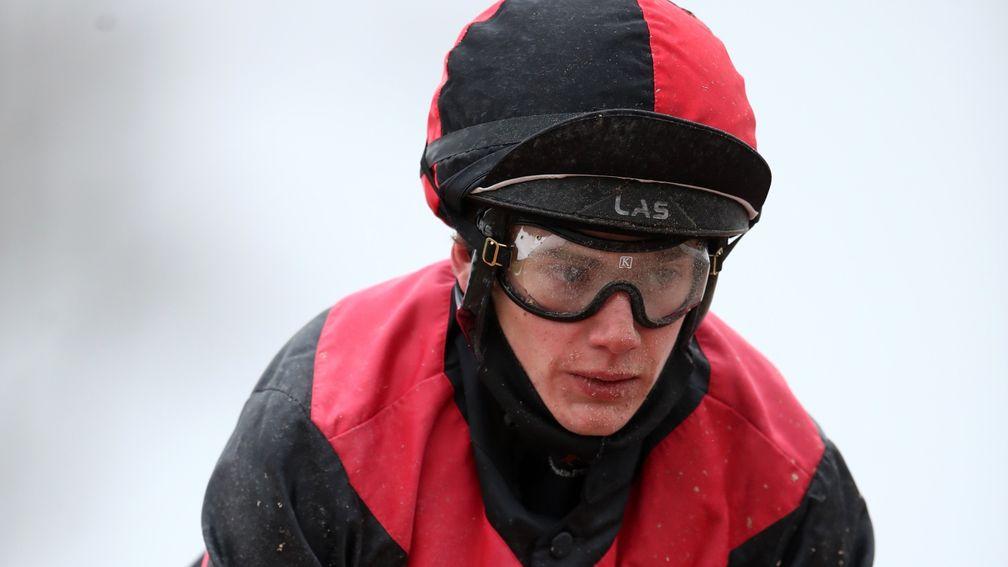 Oliver Stammers: jockey's agent provided an upbeat update on his condition on Saturday