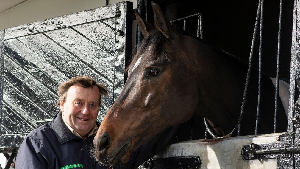 Altior with trainer Nicky Henderson. What's next for the great champion?