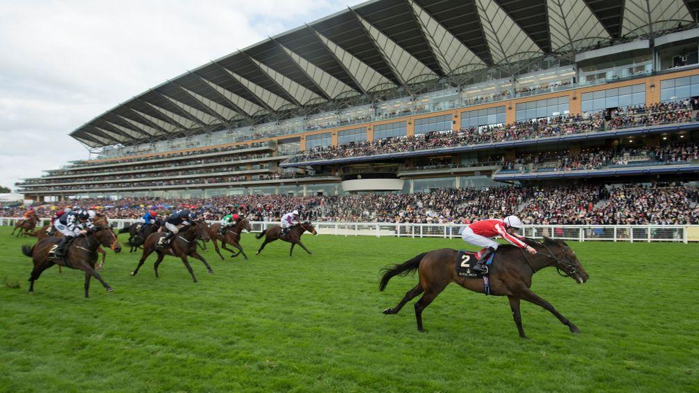 Ardad wins the Windsor Castle Stakes at Royal Ascot