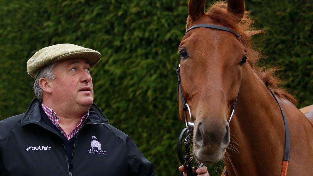 Trainer Paul Nicholls and Movewiththetimes