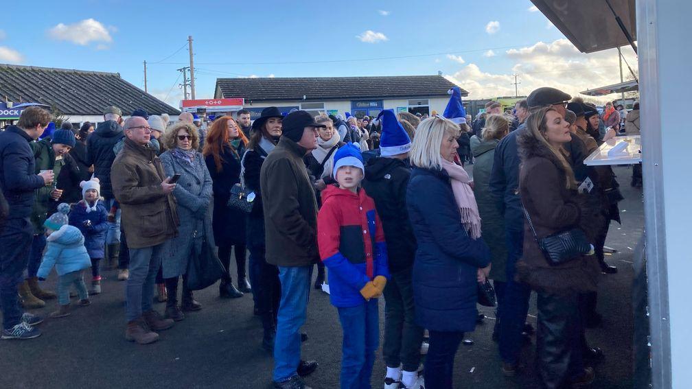 Wetherby was among the tracks to attract a big crowd on Boxing Day