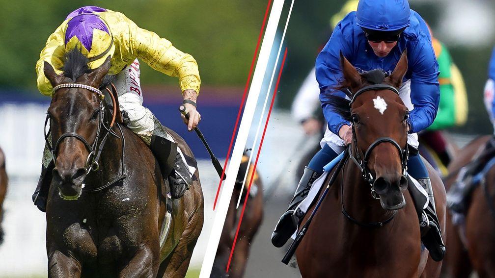 Sea Silk Road (left) and Eternal Pearl clash again at Newmarket on Friday