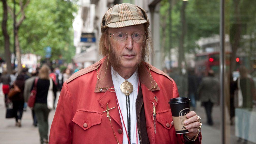 John McCririck attends the Central London Employment Tribunal for his case against Channel 4 in 2013