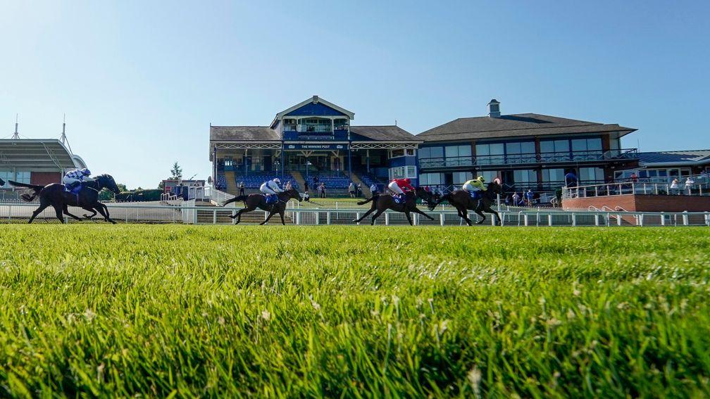 Leicester racecourse: is set to host a nine-race card on Tuesday despite the threat of local lockdown