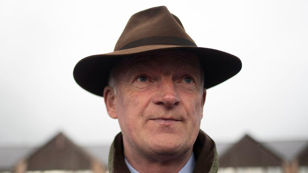 Willie Mullins: sent out the lazy but talented Cavallino to win at Clonmel