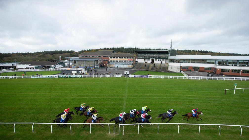 Exter racecourse was due to host around 500 spectators on New Year's Day
