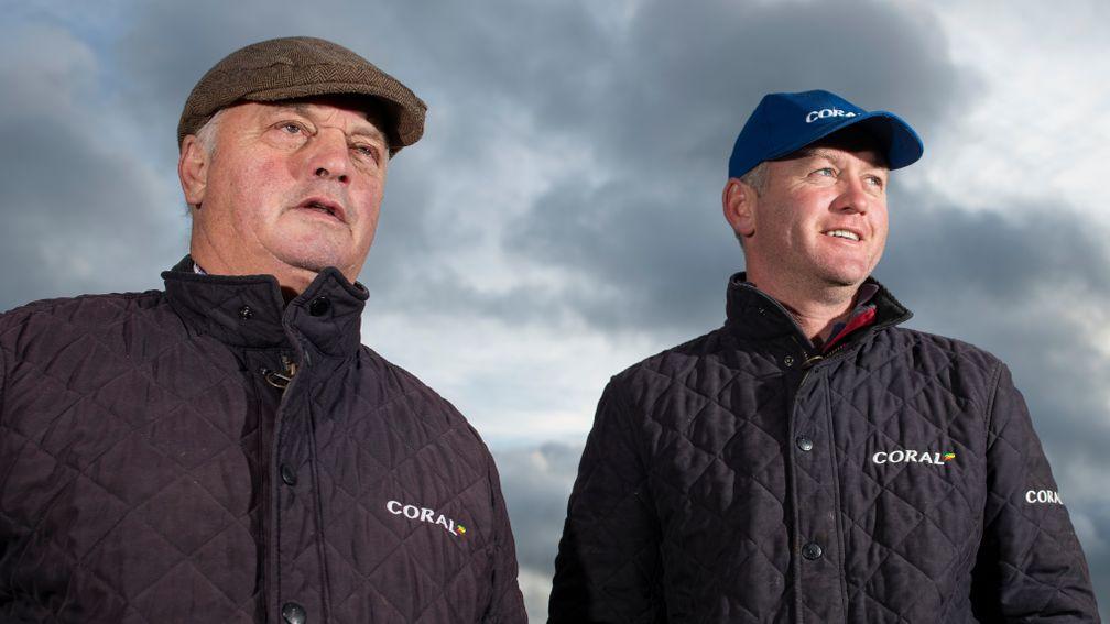 Colin and Joe Tizzard: excited about a strong team for the 2020-21 jumps season