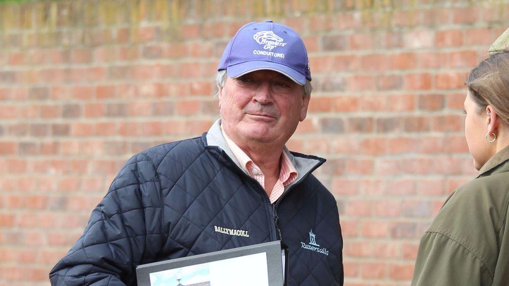 Peter Reynolds: the man who devoted his life to Ballymacoll Stud, pictured at Tattersalls earlier in the week