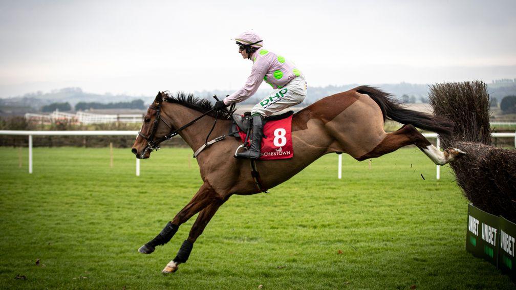 Faugheen wins on his chasing debut at Punchestown in 2019