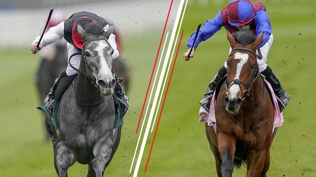Thoughts Of June (left) and Changingoftheguard were both victorious at Chester