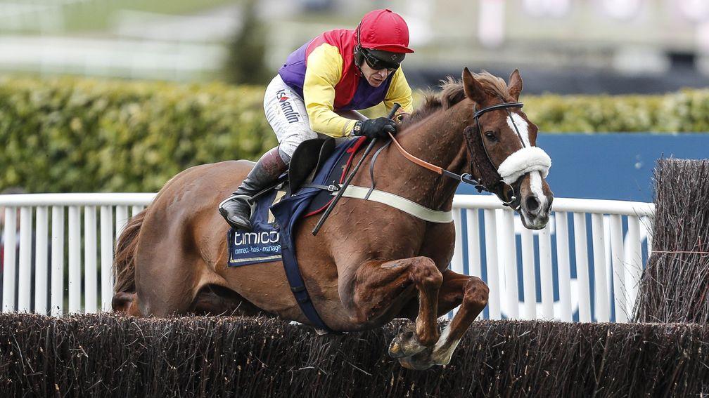 Richard Johnson overused the whip on board Native River in the Gold Cup
