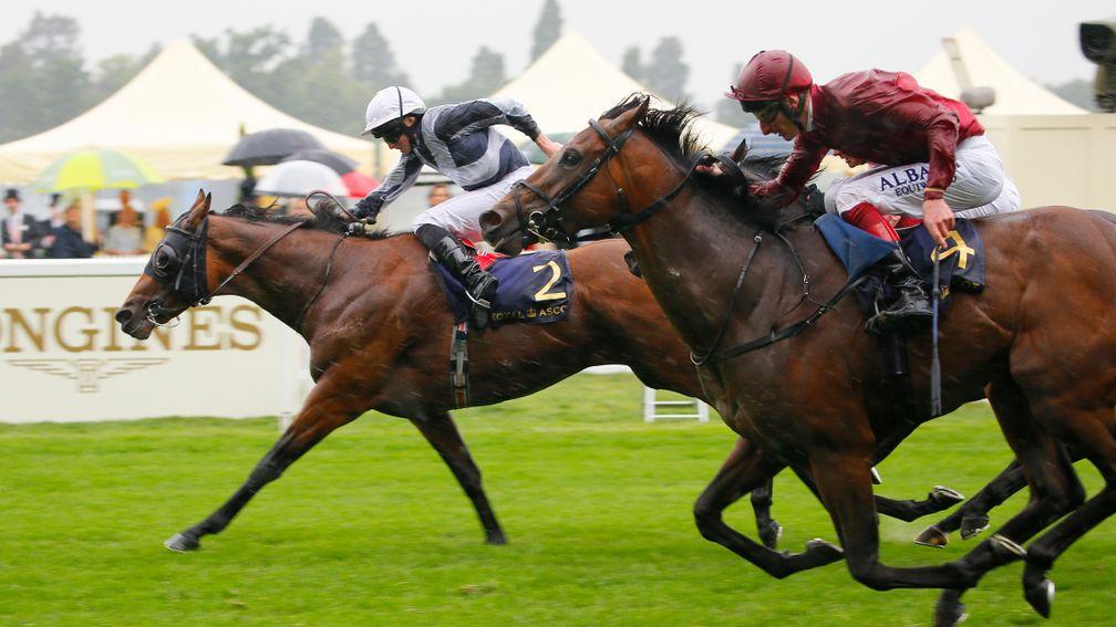 Circus Maximus holds off King Of Comedy to win the St James's Palace Stakes