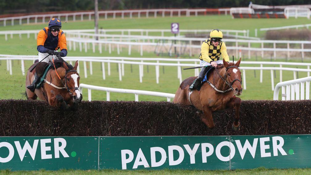 Melon (right): successful at Leopardstown over the festive period