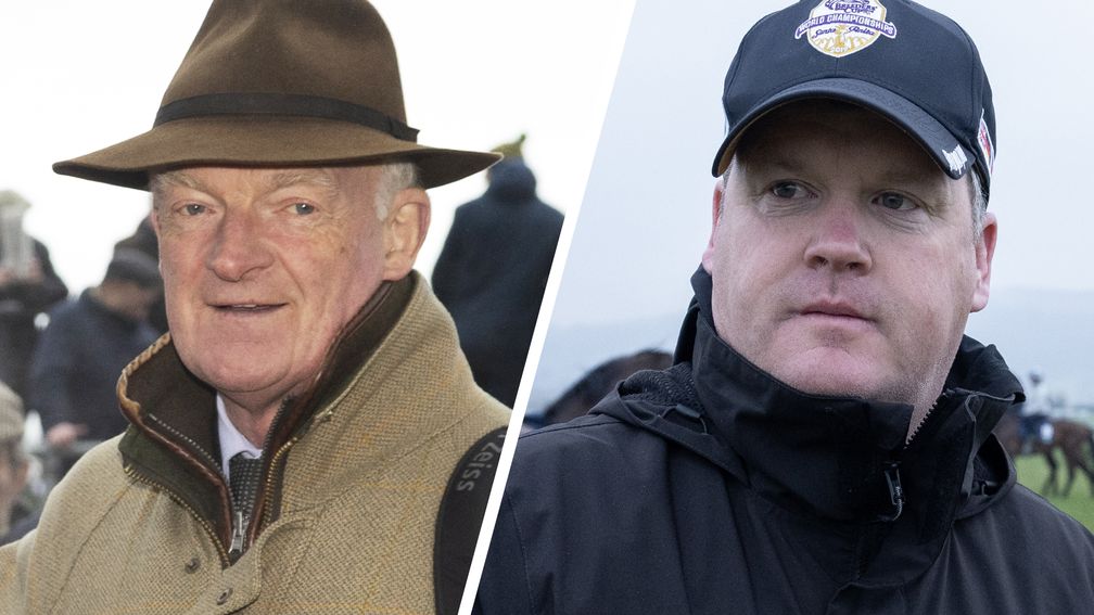 Willie Mullins and Gordon Elliott have strong chances in the Martin Pipe