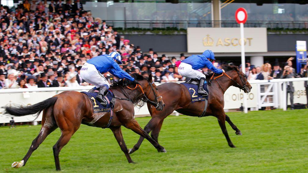 Blue Point gets the better of Battaash in the King's Stand