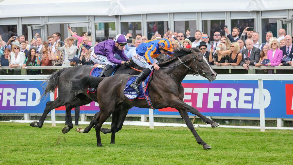 Auguste Rodin and Ryan Moore land the 2023 Derby at Epsom