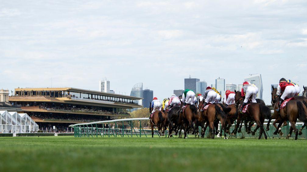 Longchamp: set to host French racing's return behind closed doors next Monday