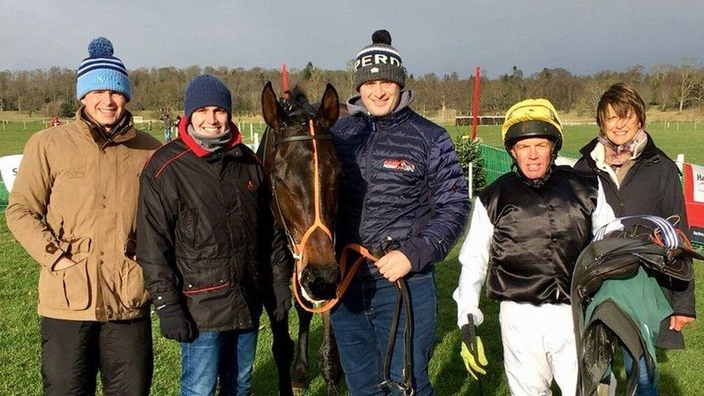 Tony Williams: was back in the saddle in point-to-points in Britain in 2019
