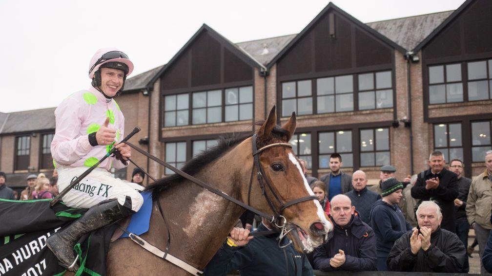 Townend and Faugheen after winning the Unibet Morgiana Hurdle last month