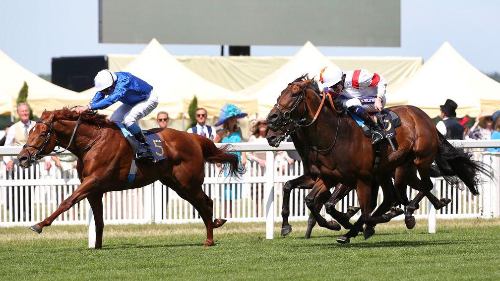 Secret State wins the King George V Stakes at Royal Ascot in 2022