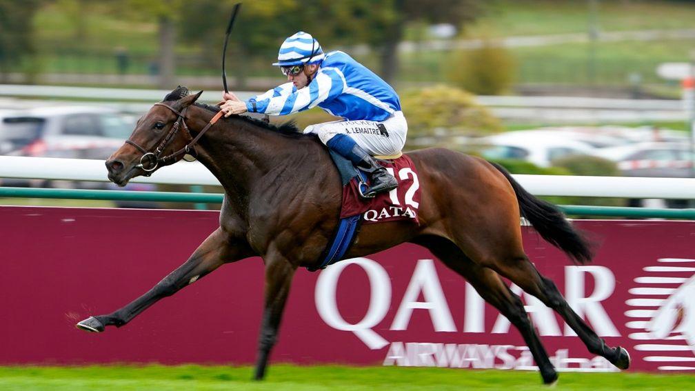 Blue Rose Cen: powered to victory in the Prix Marcel Boussac