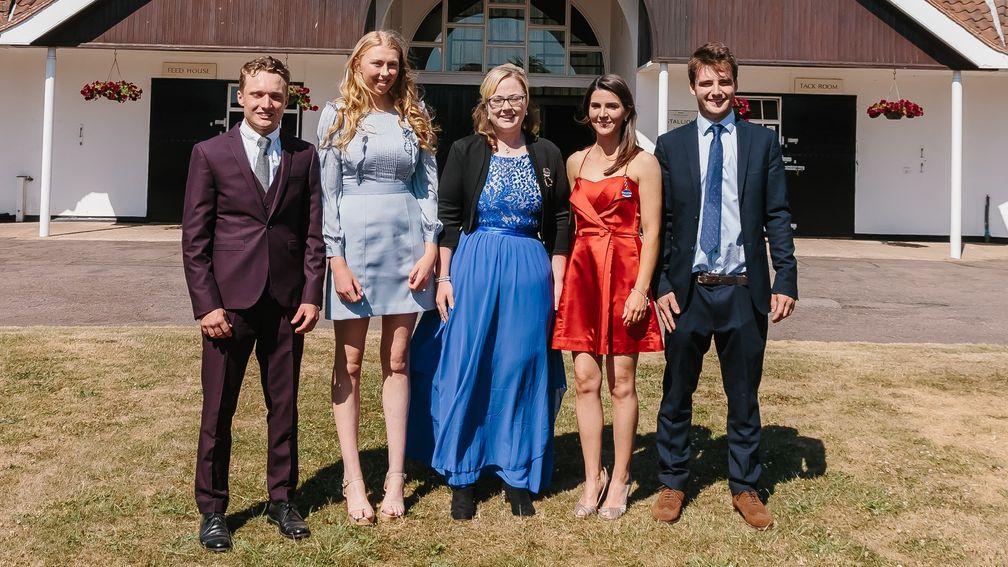 National Stud Diploma graduates pictured at the awards ceremony