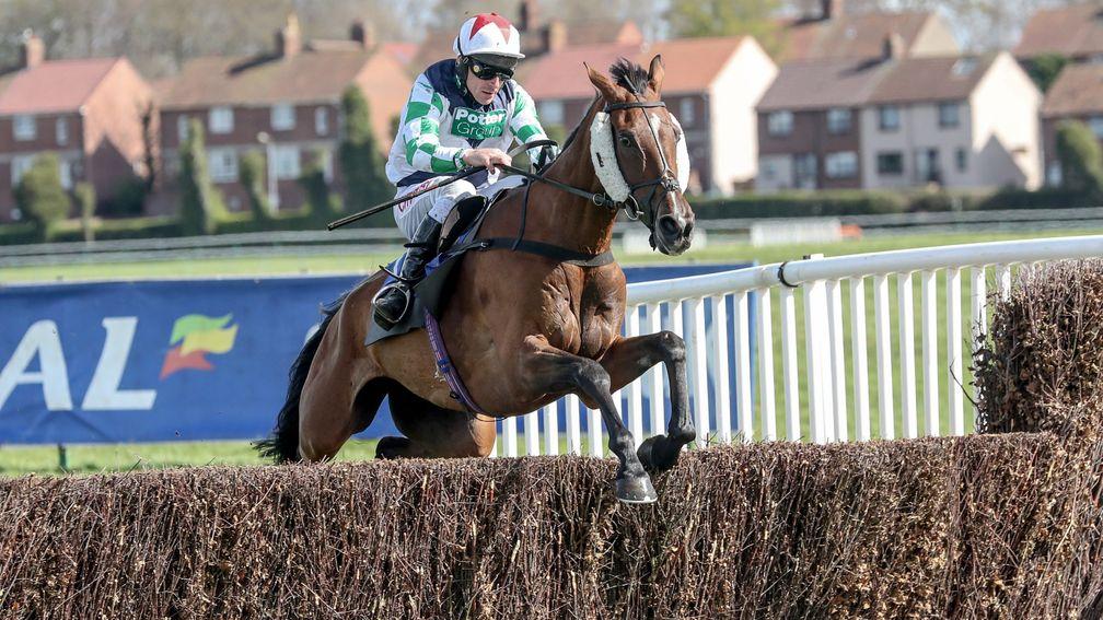 Two Taffs: in winning action in a listed chase at Ayr 18 months ago