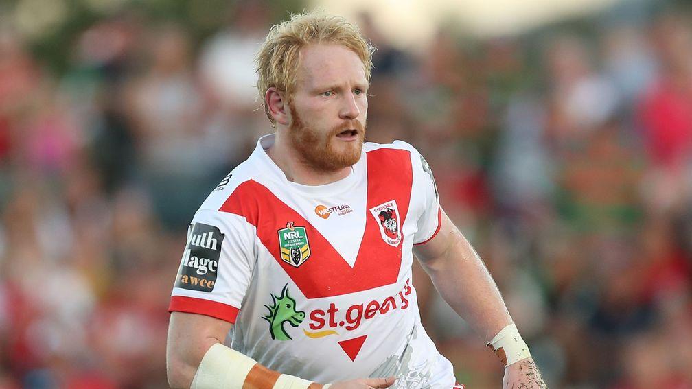England prop James Graham has joined the Dragons