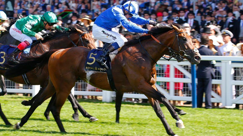 Eqtidaar powers to victory in the 2018 running of the Group 1 Commonwealth Cup