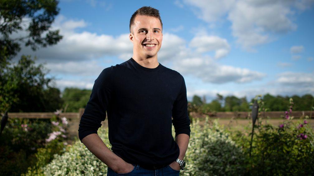 Derby-winning jockey William Buick at his home near Newmarket