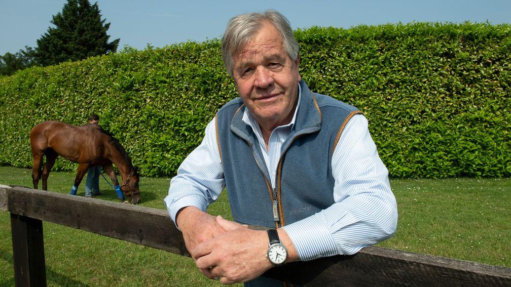 Sir Michael Stoute: relies on Drifting Star at Doncaster